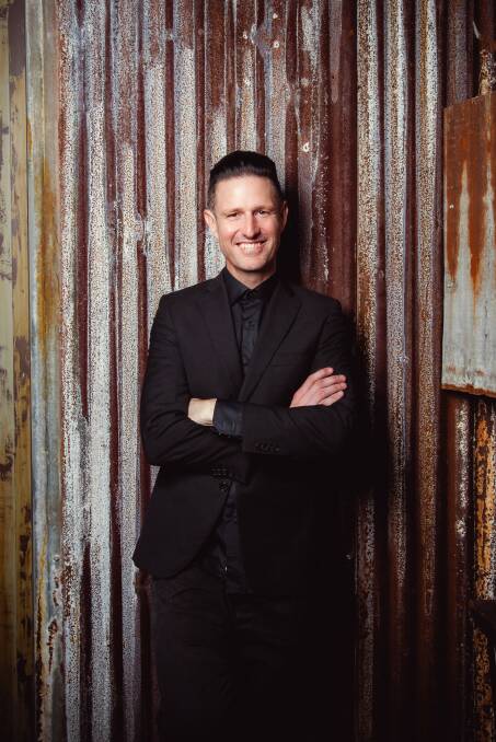 Wil Anderson graduated from the University of Canberra in 1995. Picture: Supplied