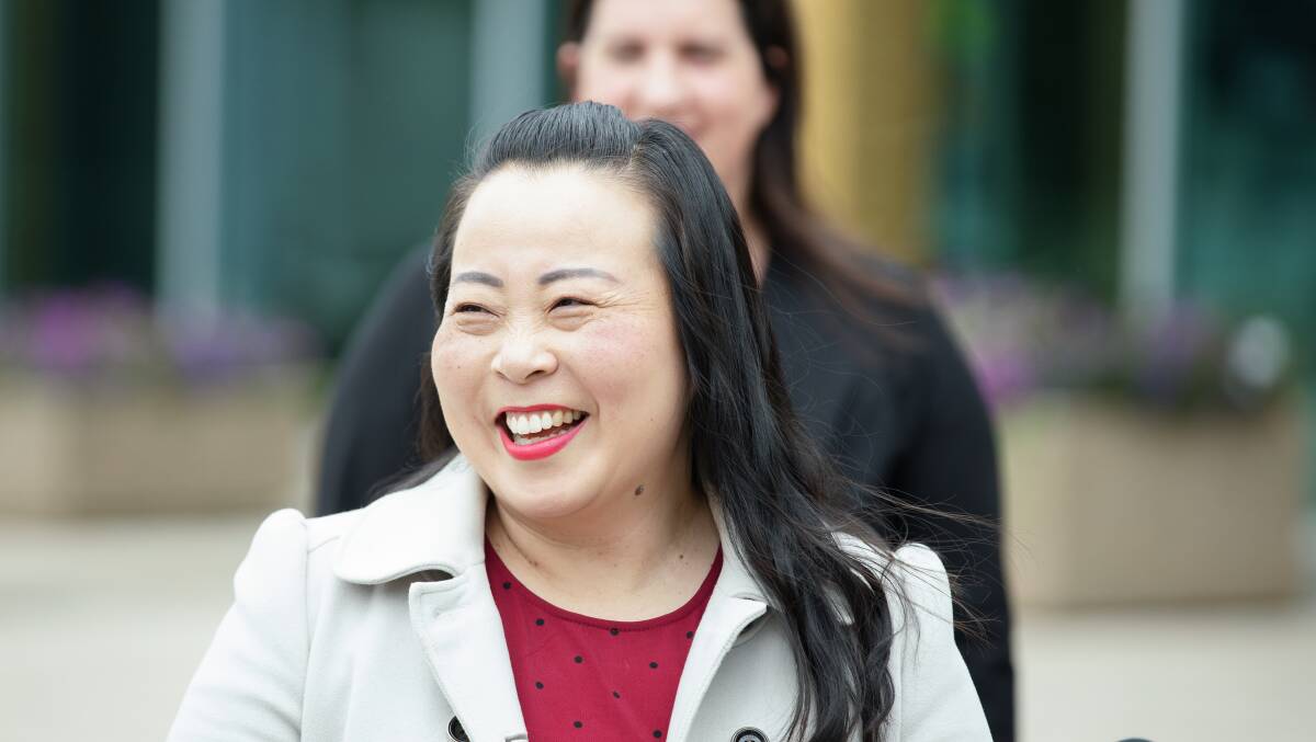 New Canberra Liberals leader Elizabeth Lee. Picture: Sitthixay Ditthavong