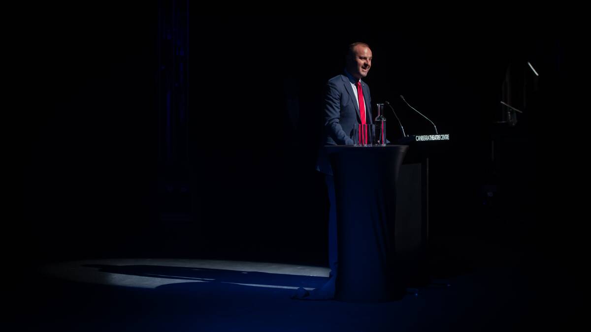 Chief Minister Andrew Barr. Picture: Karleen Minney