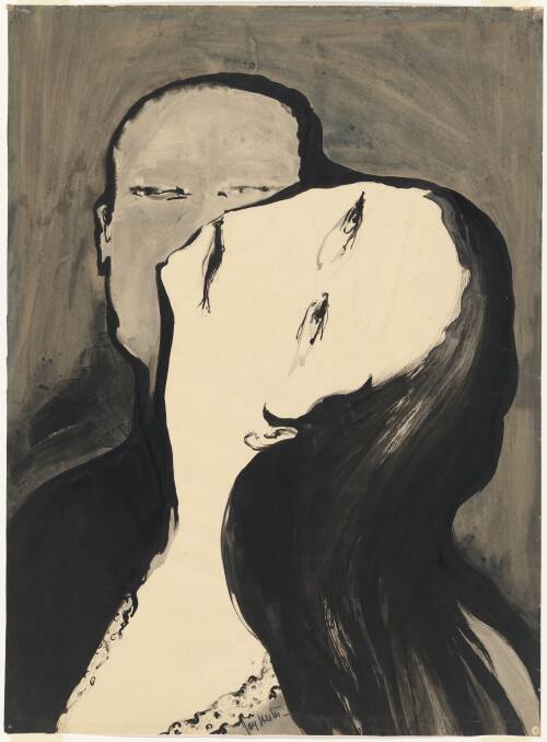 Joy Hester, Lovers II, 1956. Picture: National Gallery of Australia