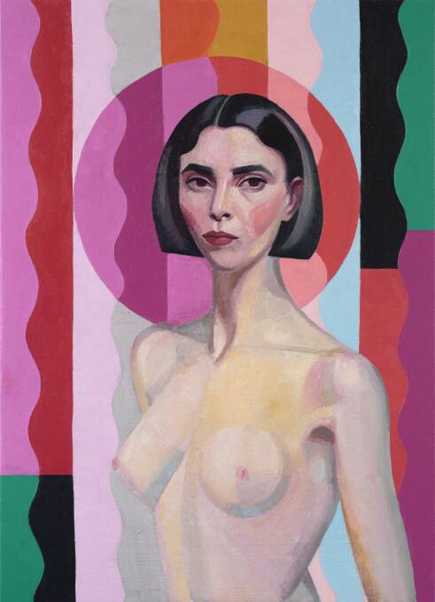 Yvette Coppersmith, Nude self portrait, after Rah Fizelle, 2016. Picture: National Gallery of Australia