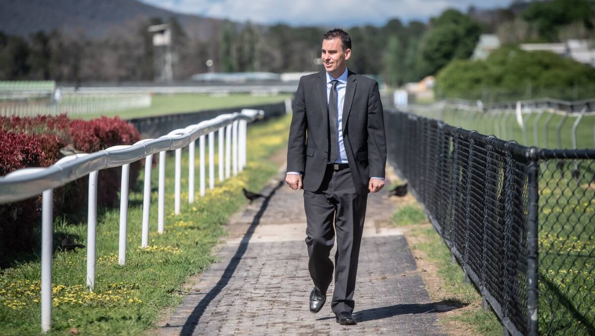 Canberra Racing boss Andrew Clark. Picture: Karleen Minney
