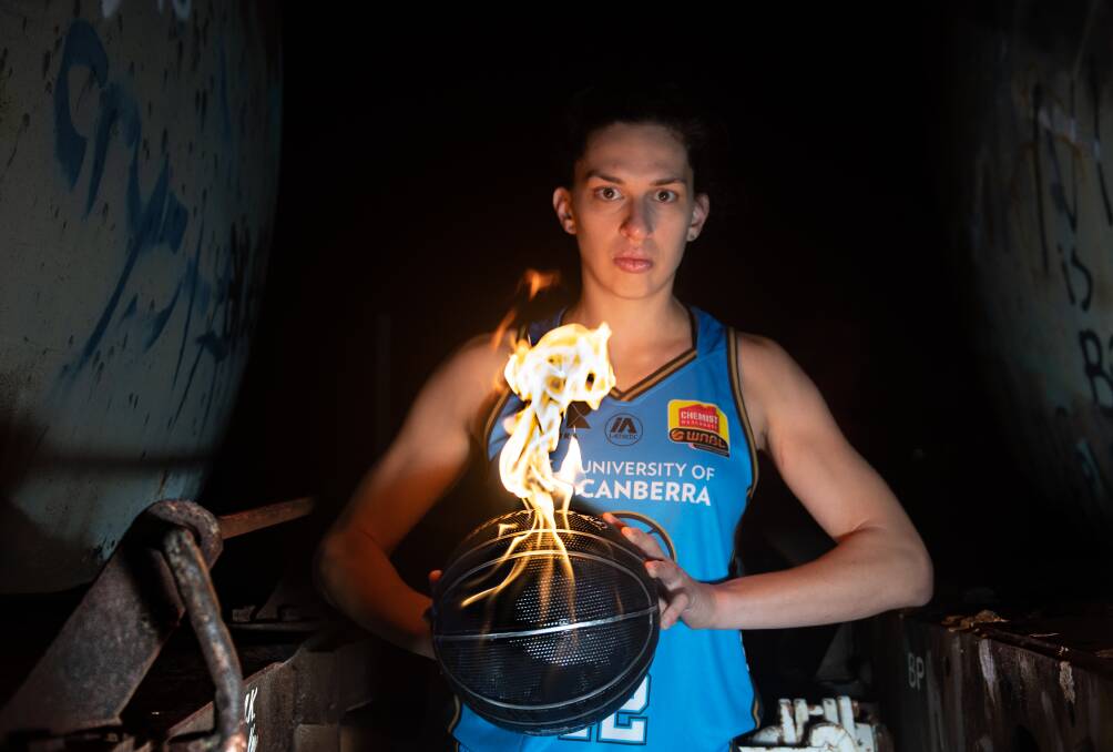 Canberra Capitals star Marianna Tolo is leaving the WNBL. Picture: Karleen Minney