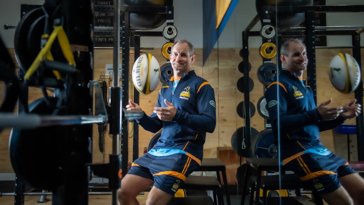 Brumbies assistant coach Rod Seib. Picture: Karleen Minney