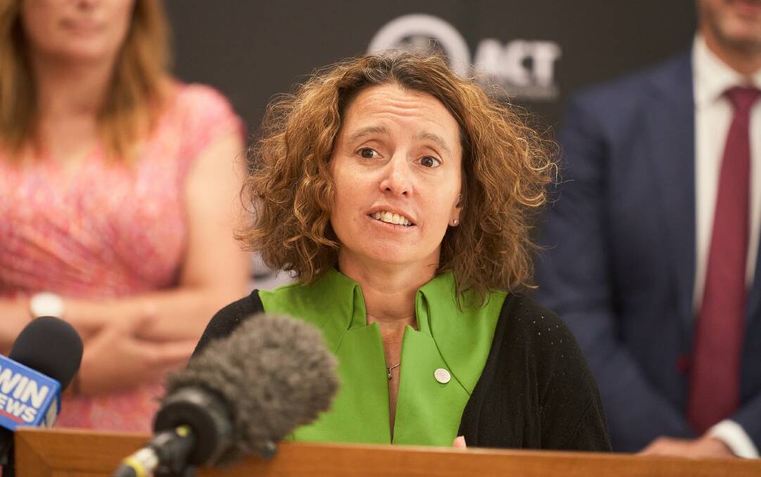 ACT Environment Minister Rebecca Vassarotti. Picture: Matt Loxton