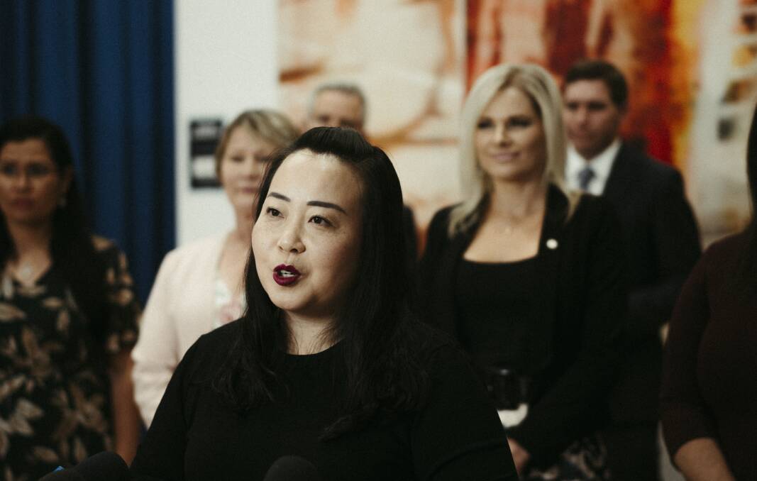New ACT Liberal leader Elizabeth Lee Picture: Dion Georgopoulos