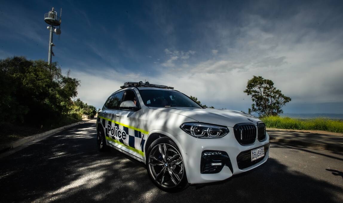 The new police BMW X3s joining the fleet. Picture: Karleen Minney