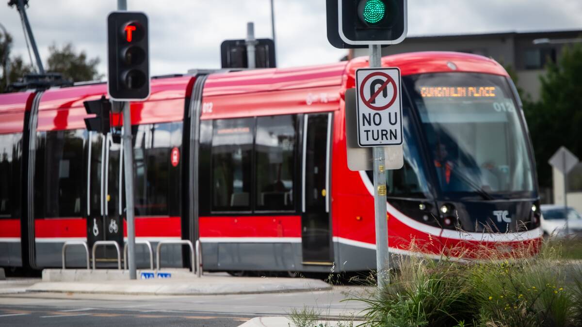Canberra's light rail network will be partially shut for two weeks. Picture: Karleen Minney