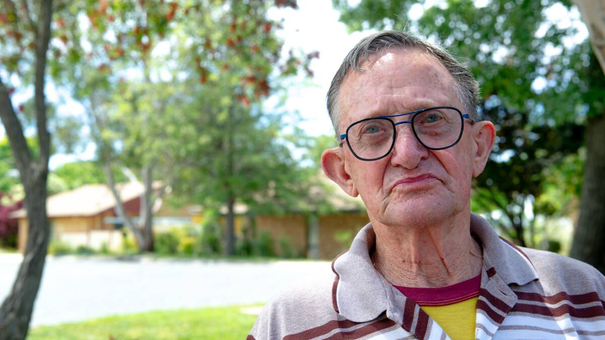Barry Cole, 85, is angry at the government over the robodebt scandal. Picture: Elesa Kurtz