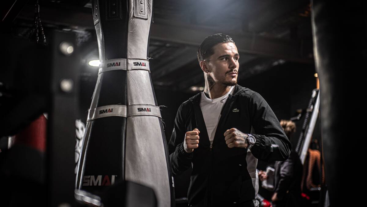 George Kambosos Jnr says the sky is the limit as he sets his sights on a lightweight title bout. Picture: Karleen Minney
