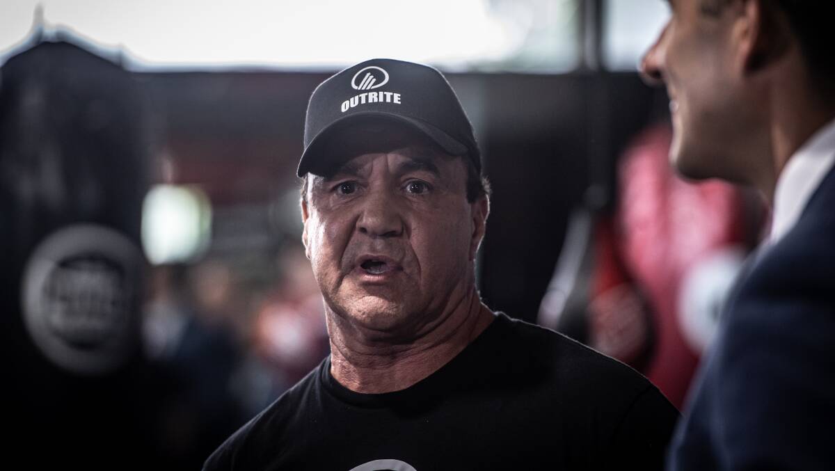 Jeff Fenech believes Brock Jarvis will finish the fight. Picture: Karleen Minney