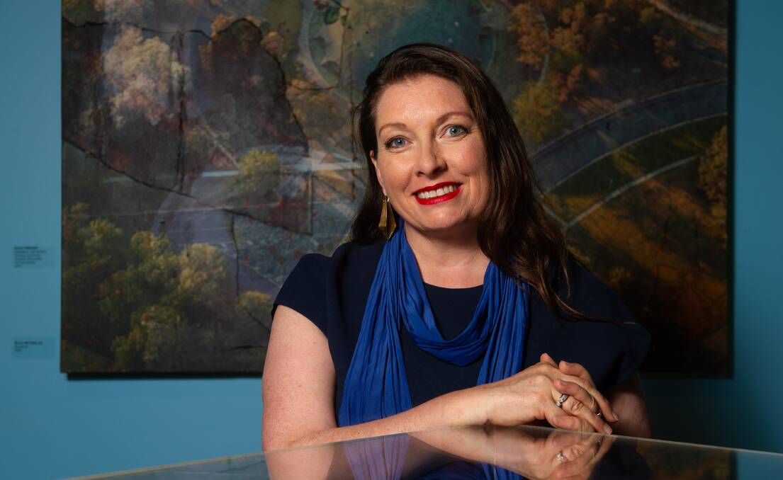 The new director of Canberra Museum and Gallery Sarah Schmidt. Picture: Elesa Kurtz