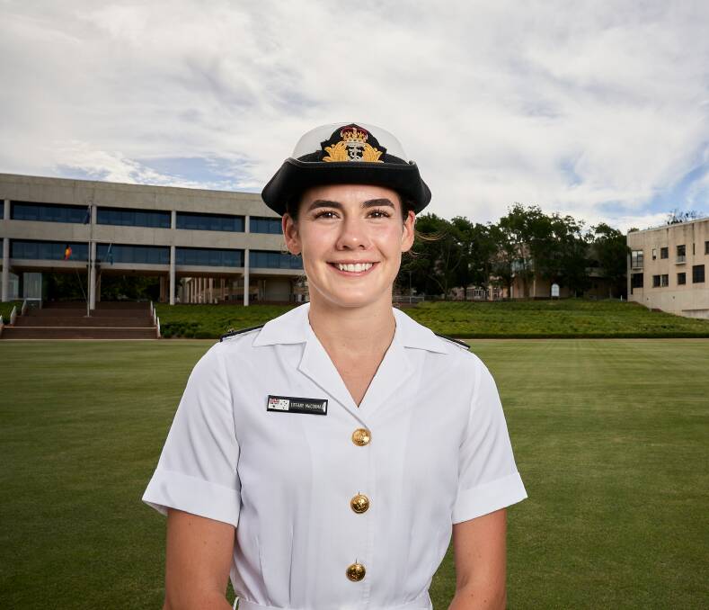 Midshipman Tiffany McCormack. Picture: Matt Loxton