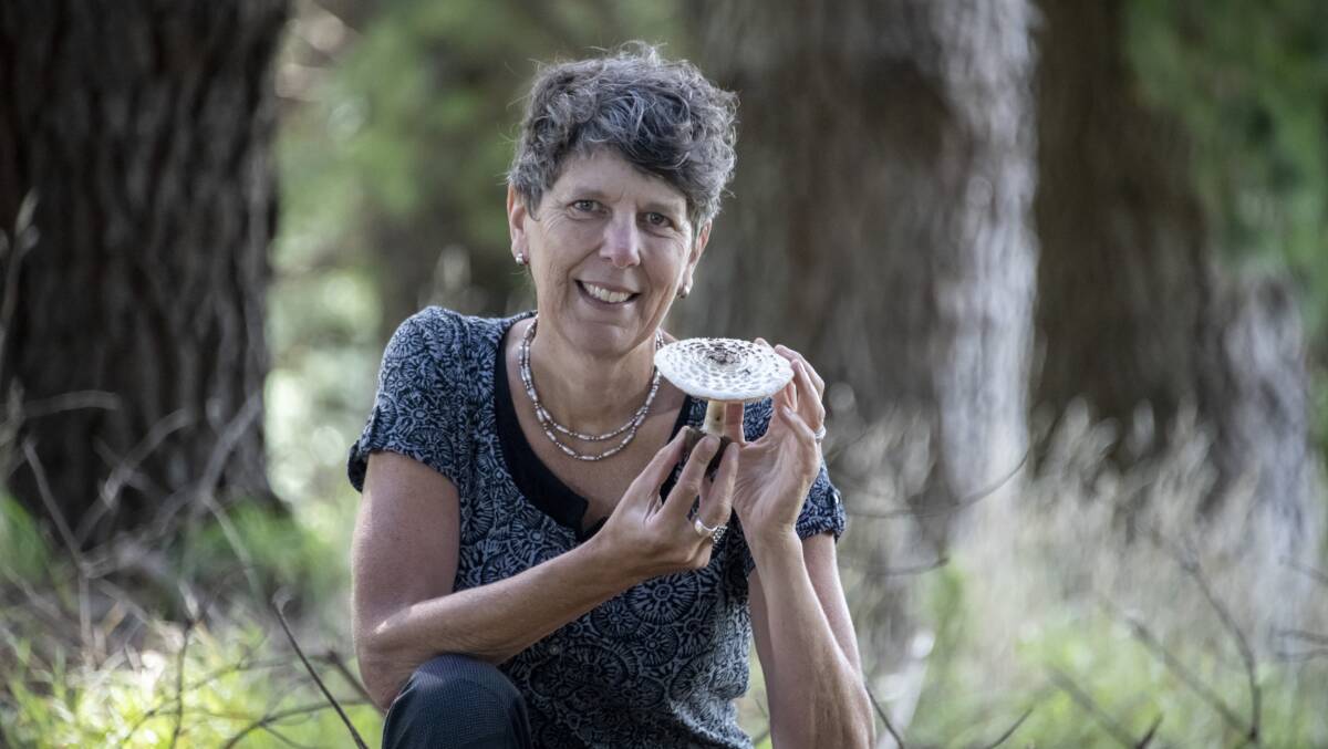 Ecologist Alison Pouliot is active in fungal conservation both in Australia and internationally. Picture by Valérie Chételat 