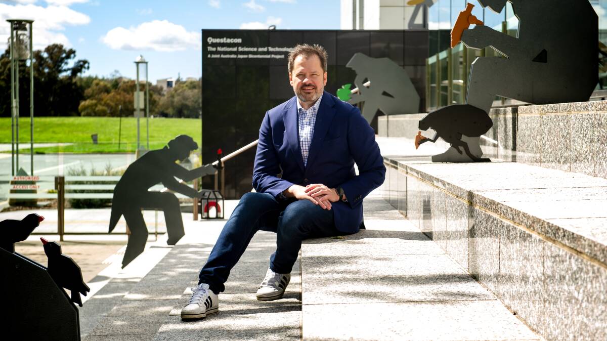 Science Minister, Ed Husic, said additional funding for Questacon would allow it to continue its important work around Australia. Picture by Elesa Kurtz