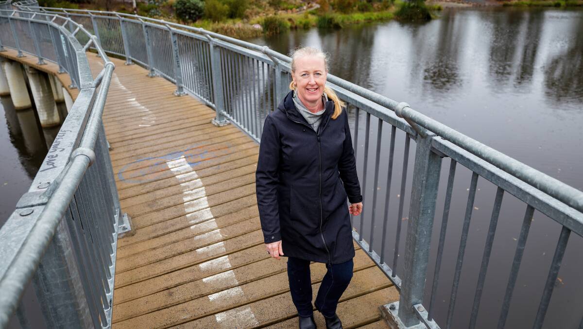 University of Canberra Professor Fiona Dyer said they will focus their ACT waterway studies on improving the health of Lake Tuggeranong. Picture: Sitthixay Ditthavong