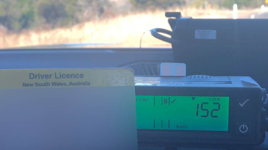 ACT Road Policing issued seven infringements in the Uriarra area on Sunday. Picture: Supplied