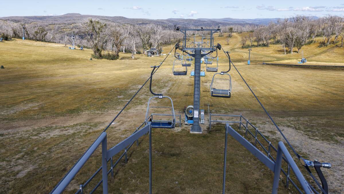 Ten lifts have been rebuilt after being burned in the fires. Picture by Keegan Carroll