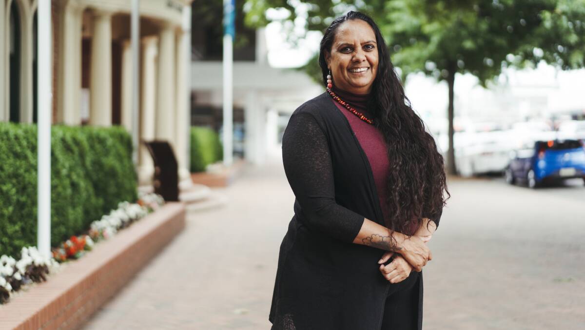 Esma Livermore is expected to become the first Indigenous woman elected to the Queanbeyan-Palerang council. Picture: Dion Georgopoulos