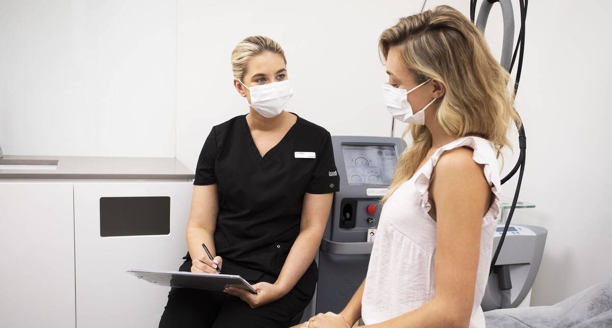 Laser Clinics Australia has seen a rush from clients booking fillers and anti-ageing services online. Picture: Supplied