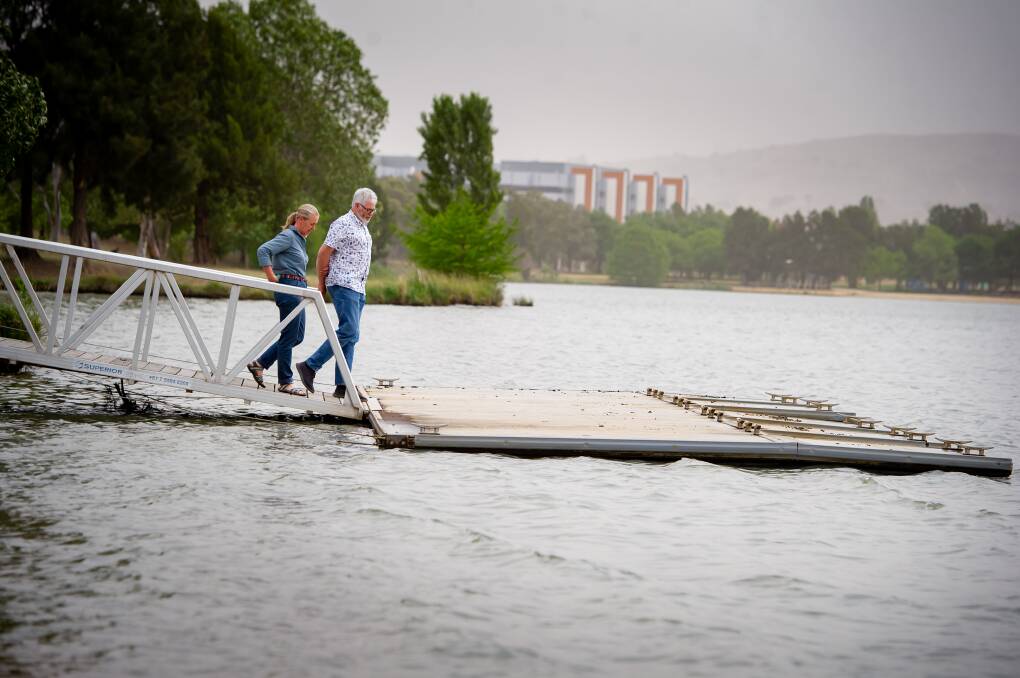 Work is proposed to begin in Tuggeranong due to ongoing concerns of water quality flowing into the lake. Picture by Elesa Kurtz