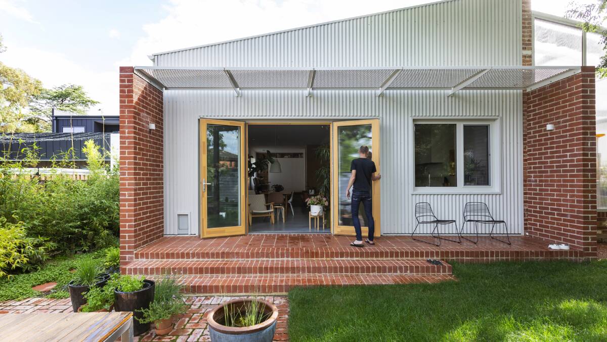 Recycled bricks were reused from the old build to further lower Narrabundahaus' carbon footprint. Picture supplied