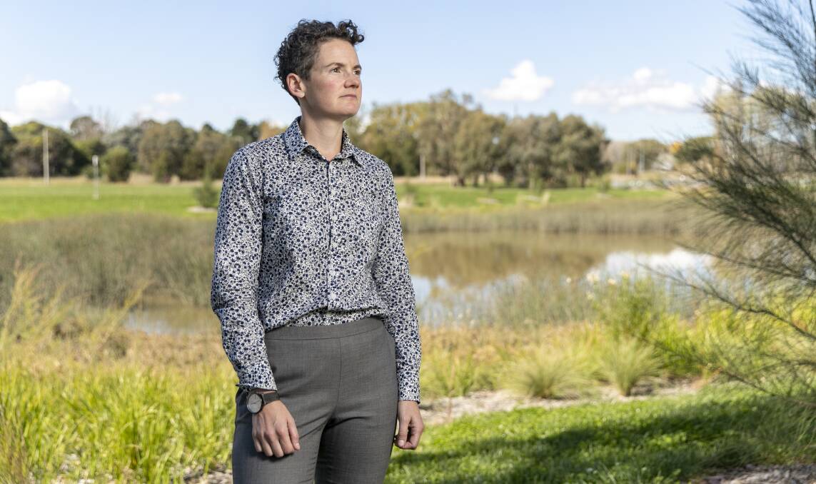 ACT Environment and Sustainability Commissioner Dr Sophie Lewis said the shortcomings in the response extended beyond not setting scope-3 targets. Picture: Keegan Carroll
