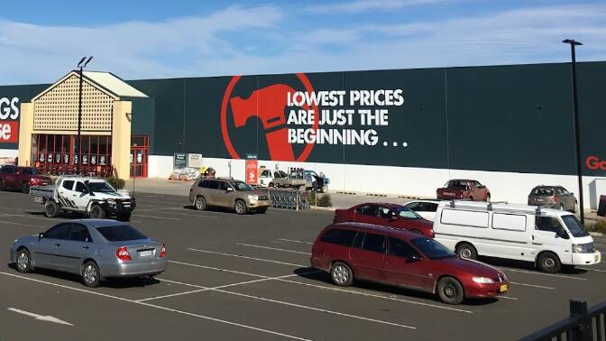 Bunnings Goulburn is now an exposure site. Picture: Google Earth