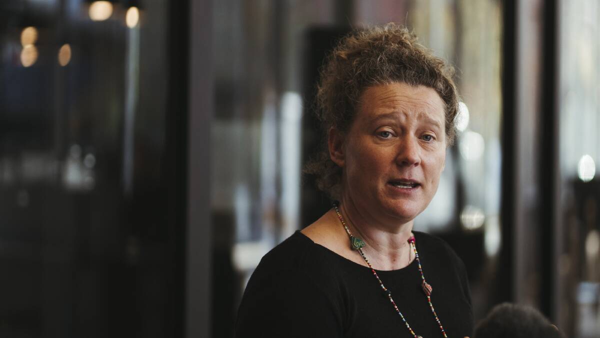 The ACT Chief Health Officer Dr Kerryn Coleman. Picture: Dion Georgopoulos