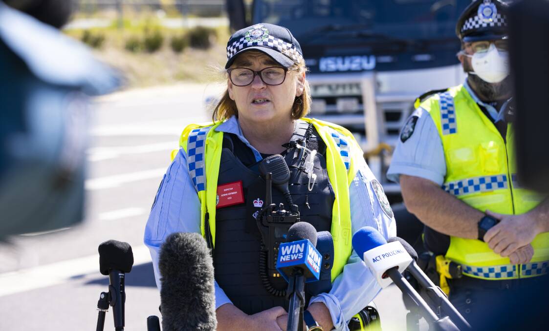 Inspector Donna Hofmeier has warned operations along the Federal Highway will be ongoing. Picture: Keegan Carroll