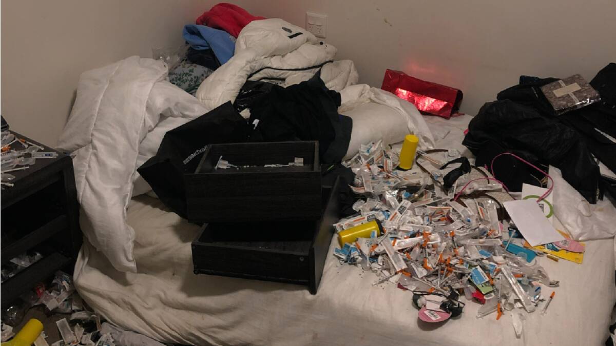 Several items have been seized following a search of a property in Cook in Monday. Picture supplied