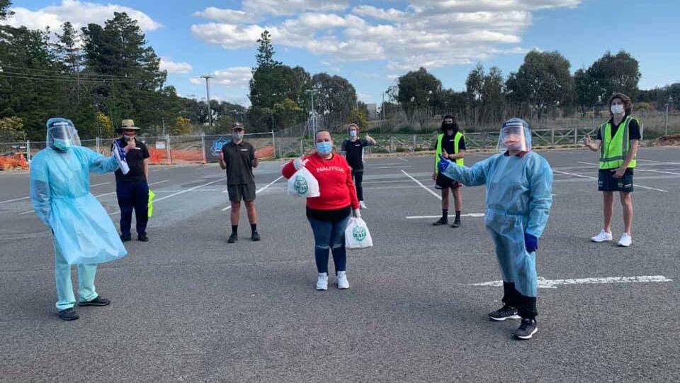 This weekend's pop up follows Fyshwick Business Association's initial drive through vaccination held at the start of the month. Picture: Supplied.