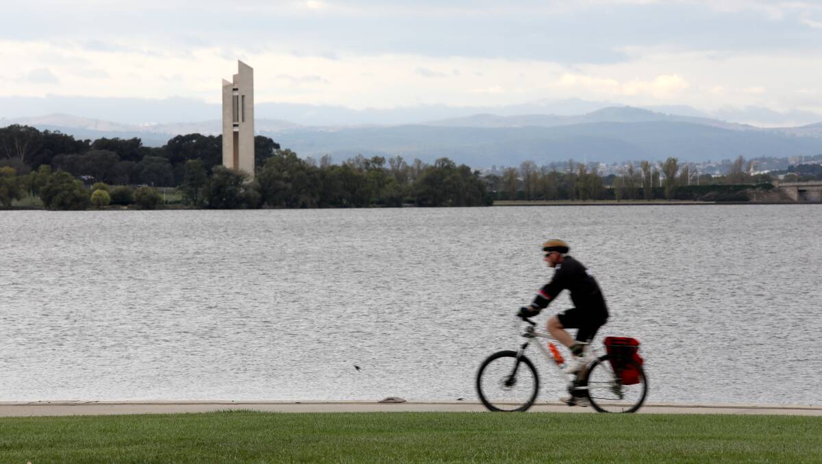 Monitoring of Lake Burley Griffin to take place during wild weather events. Picture: James Croucher