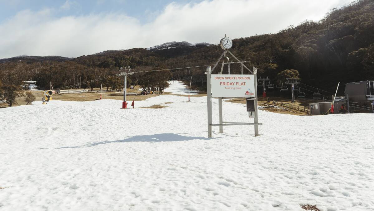 Five people have been fined this week as part of a snow season crackdown. Picture: Dion Georgopoulos 