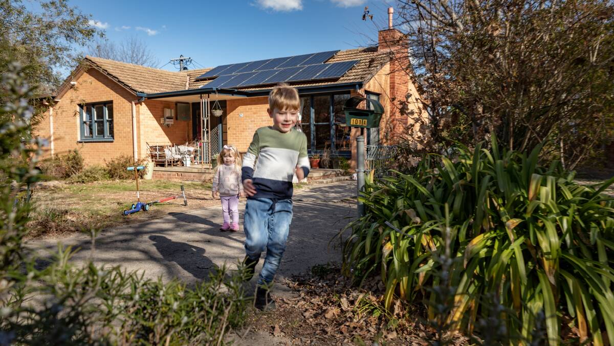 ACT government won an award for providing zero-interest loans to households for installing sustainable products. Picture: Supplied