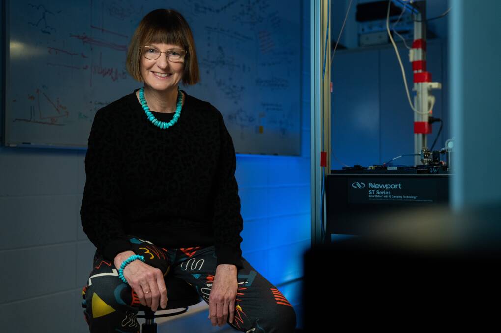 Professor Susan Scott hopes her internaitonal recognition helps inspire the next-generation of female scientists and researchers in Australia and globally. Picture by Tracey Nearmy