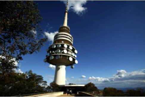 Telstra Tower has been closed until further notice. Picture: Rob Homer