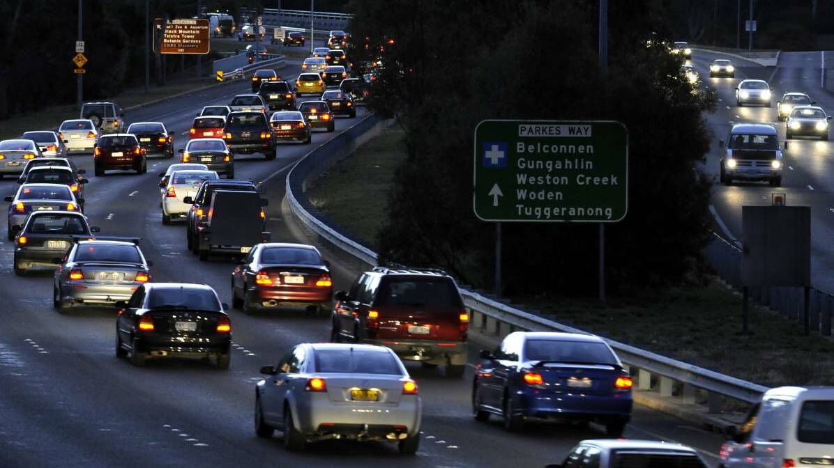 Australia's carbon emissions from transport rose 10.2 per cent the quarter to September 2020. Picture: Graham Tidy