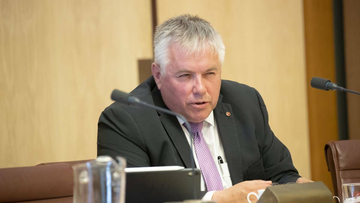 Senator Rex Patrick has clashed with water bureaucrat Mary Colreavy in Senate estimates before. Picture: Sitthixay Ditthavong