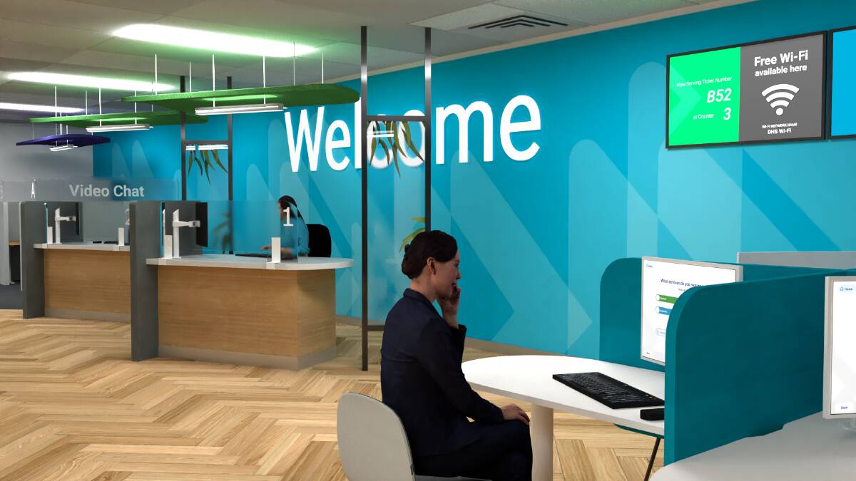 An artist's impression of the transformed service centre. Picture: Supplied