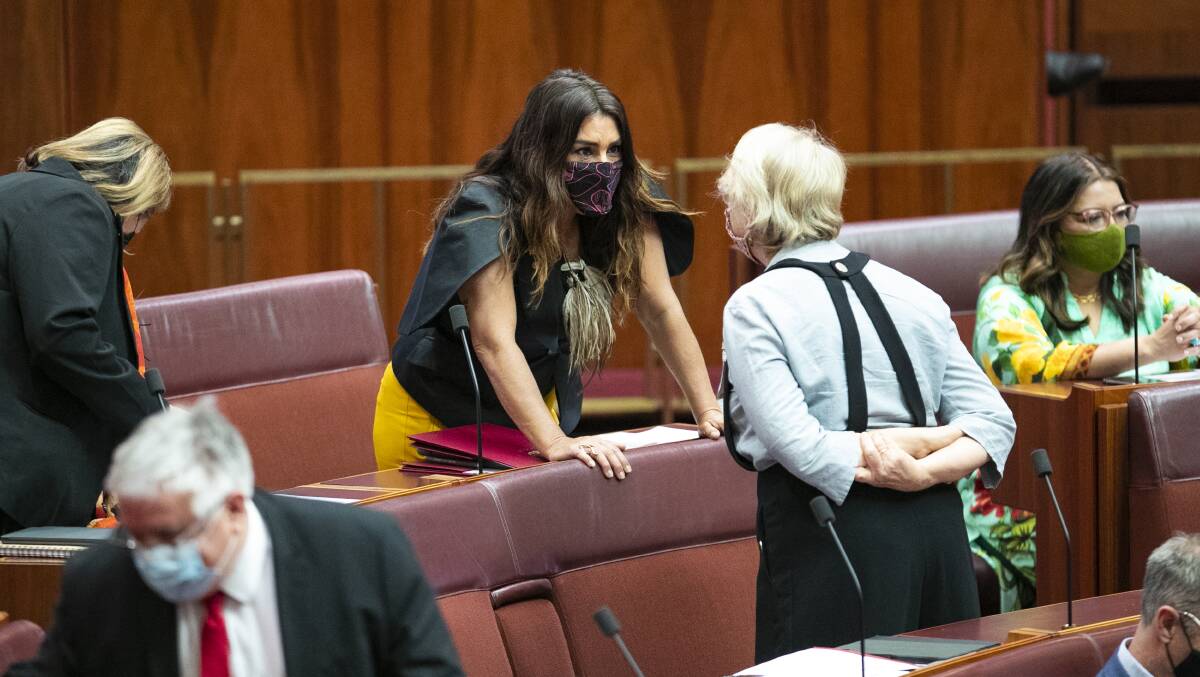 Senator Lidia Thorpe has repeatedly clashed with her Greens colleagues. Picture by Keegan Carroll