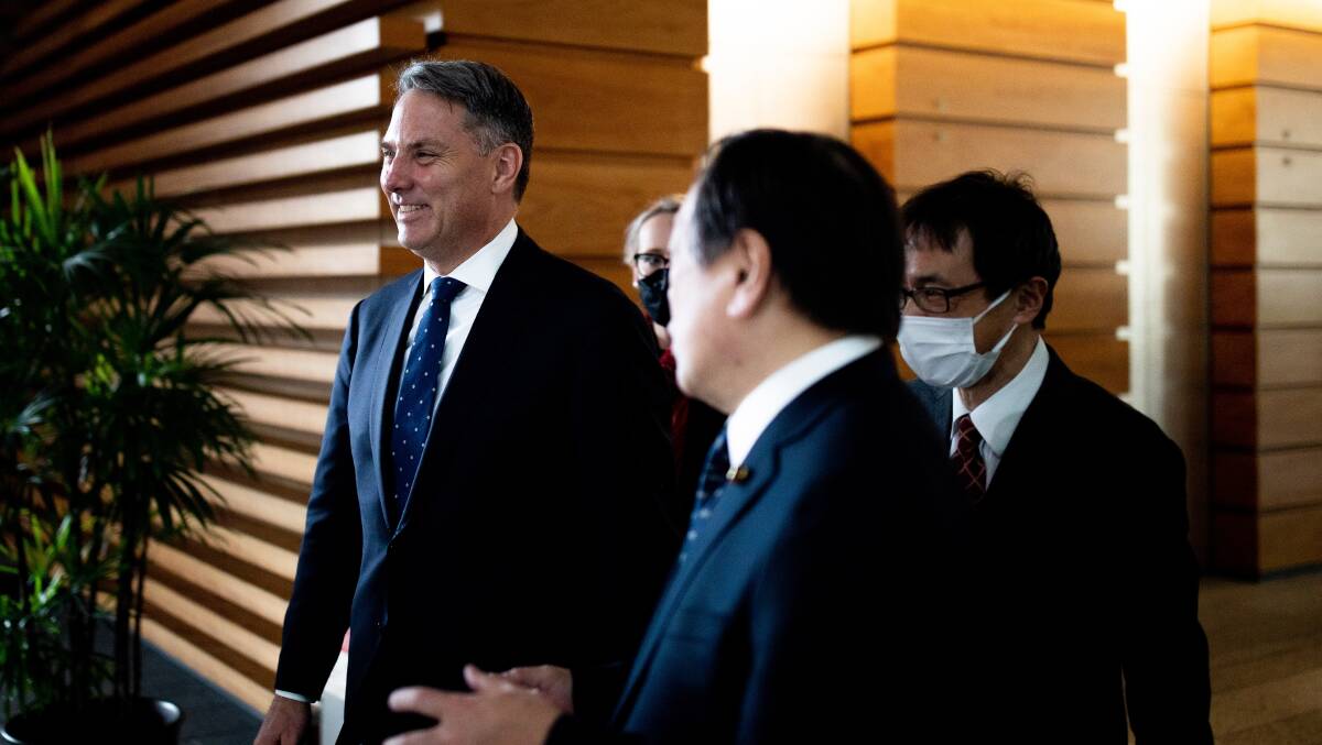 Deputy Prime Minister Richard Marles held high level meetings with Japan's Prime Minister Kishida Fumio and Minister of Defense Yasukazu Hamada and Foreign Affairs Minister Yoshimasa Hayashi. Picture Department of Defence