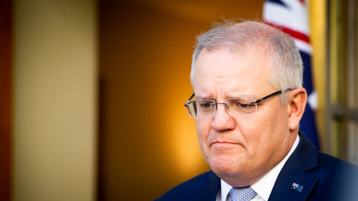 Prime Minister Scott Morrison says it wasn't known until very recently how severe the Omicron variant was to decide if restrictions could be eased. Picture: Elesa Kurtz