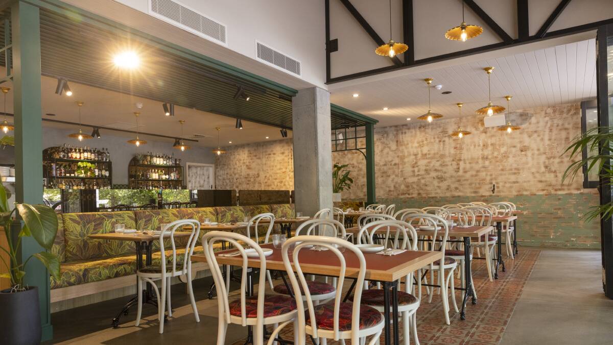 The interior of Miss Van's gives a nod to French-Vietnamese colonial architecture. Picture: Keegan Carroll