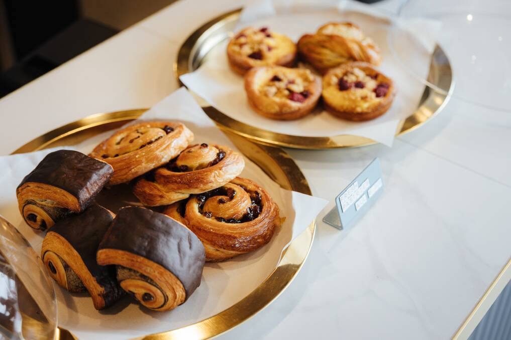 Margot's pastries are from Canberra bakery, Wildflour. Picture supplied