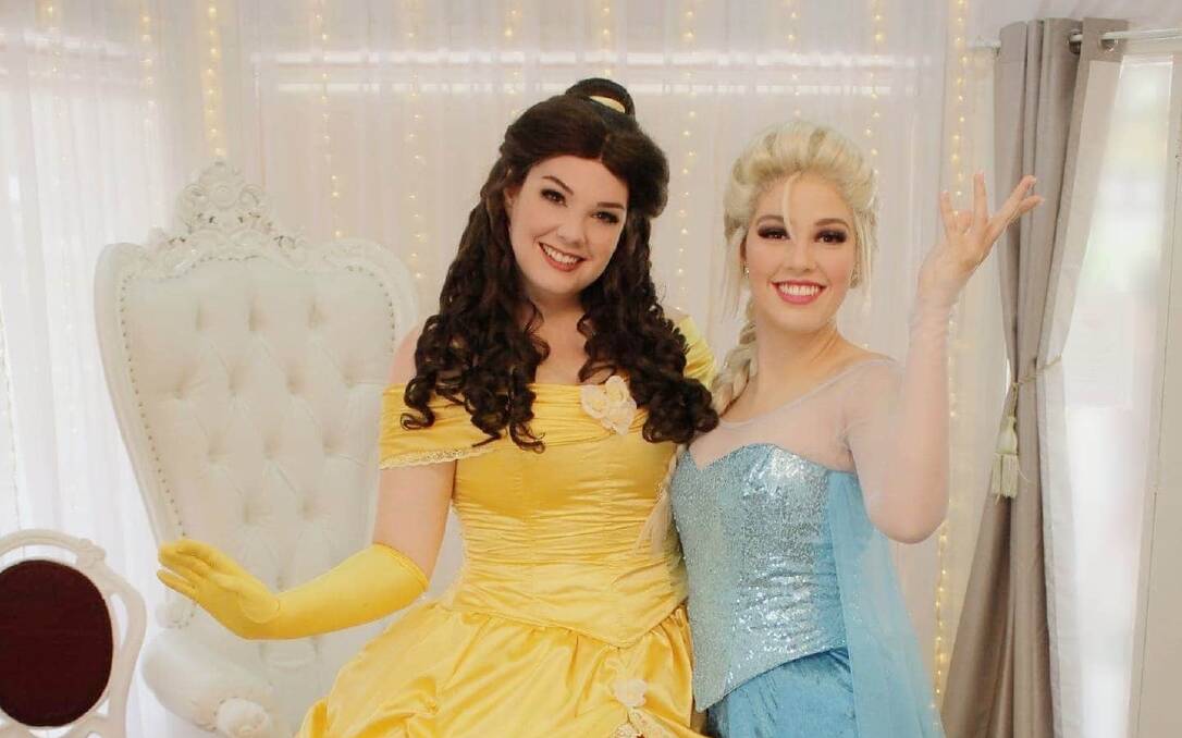 Two of the princesses from Once Upon a Memory. Picture: Supplied