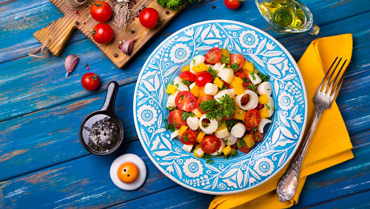 Tomato and hearts of palm salad. Picture: Shutterstock