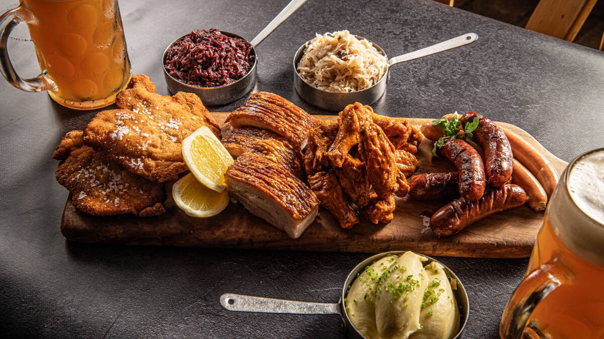 The Bavarian is offering all you can eat meat platters every Thursday. Picture: Supplied