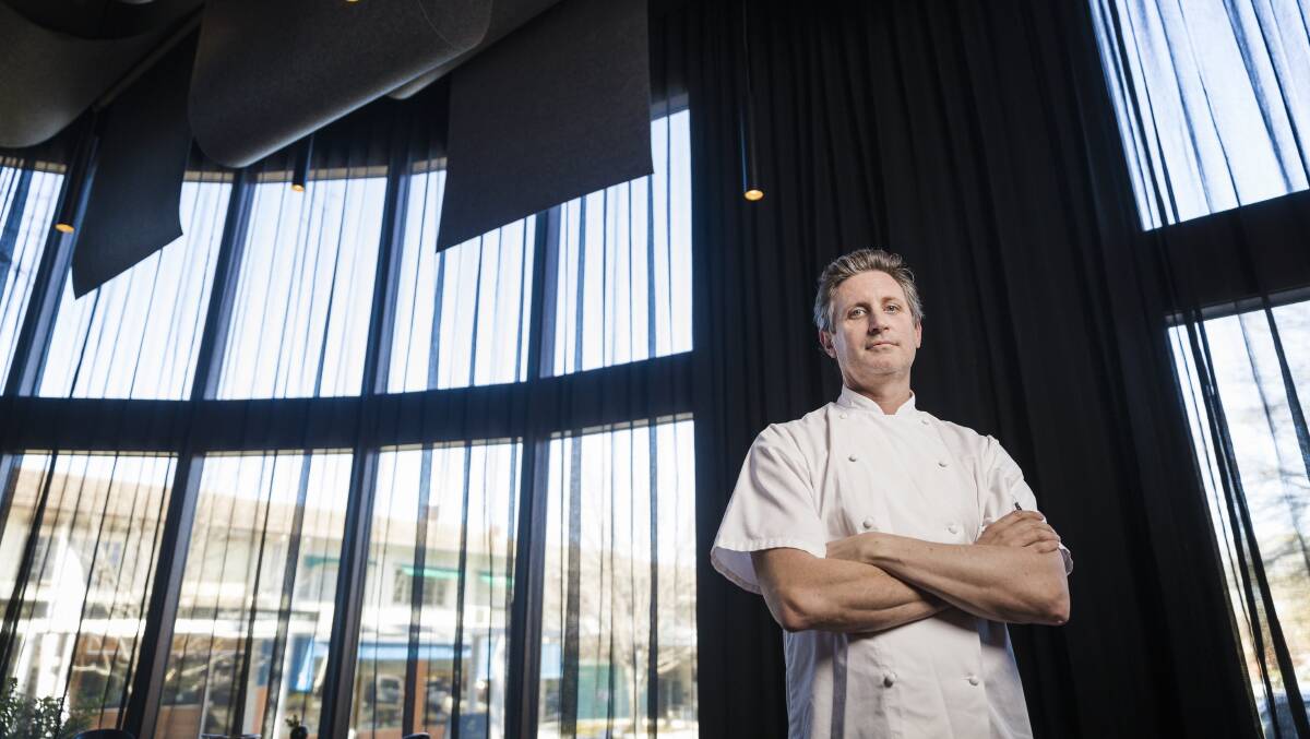 Aubergine chef and owner Ben Willis. The Griffith restaurant announced that it will be closing later this year. Picture: Sitthixay Ditthavong