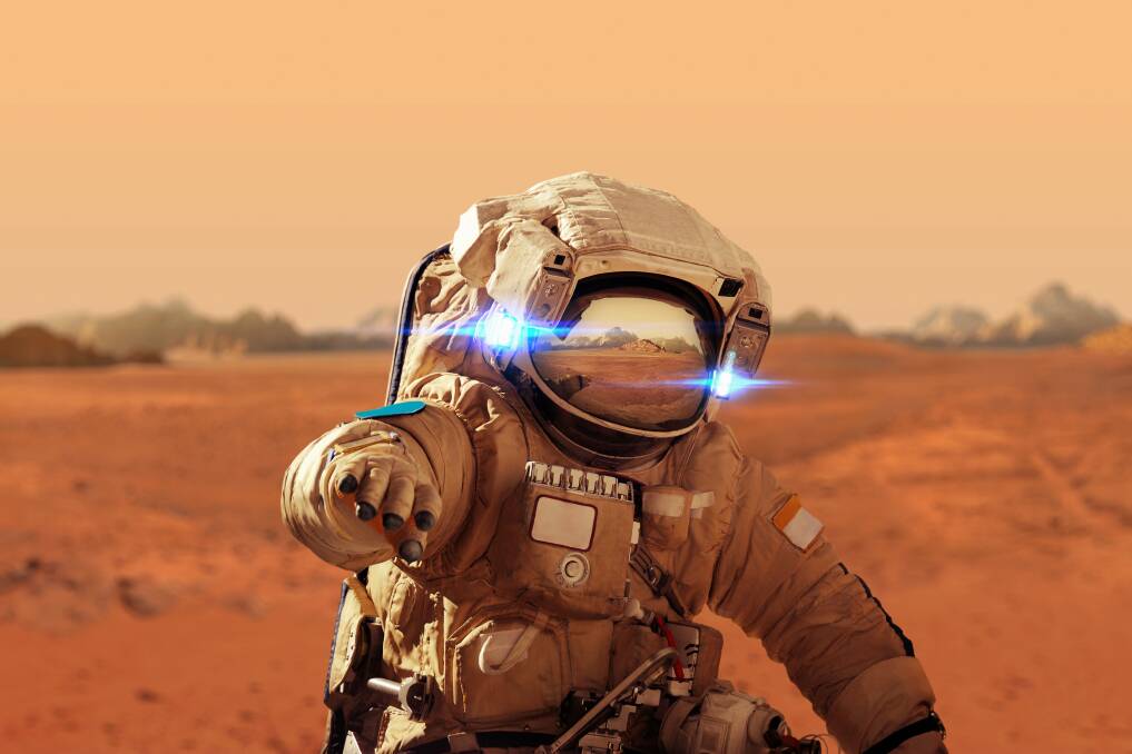 It was predicted that humans would have walked on Mars by 2020. Picture: Shutterstock